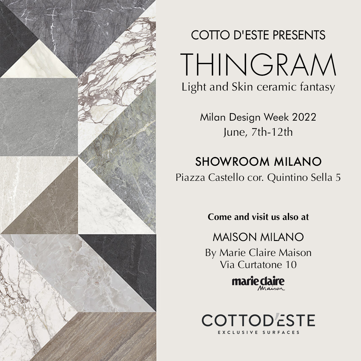 Thingram: Cotto d’Este en el Fuorisalone: Foto 1